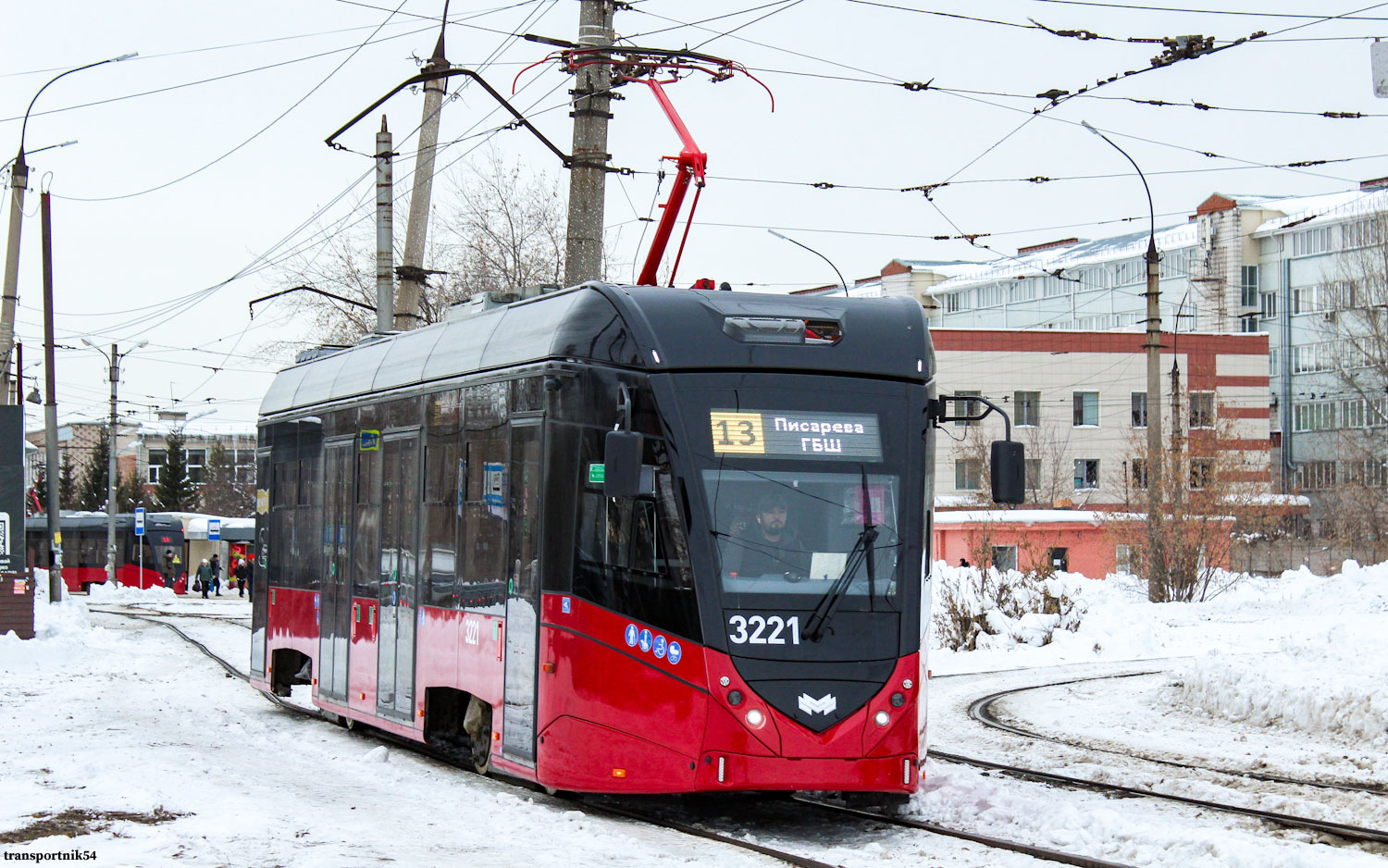 Новасібірск, БКМ Т701 № 3221