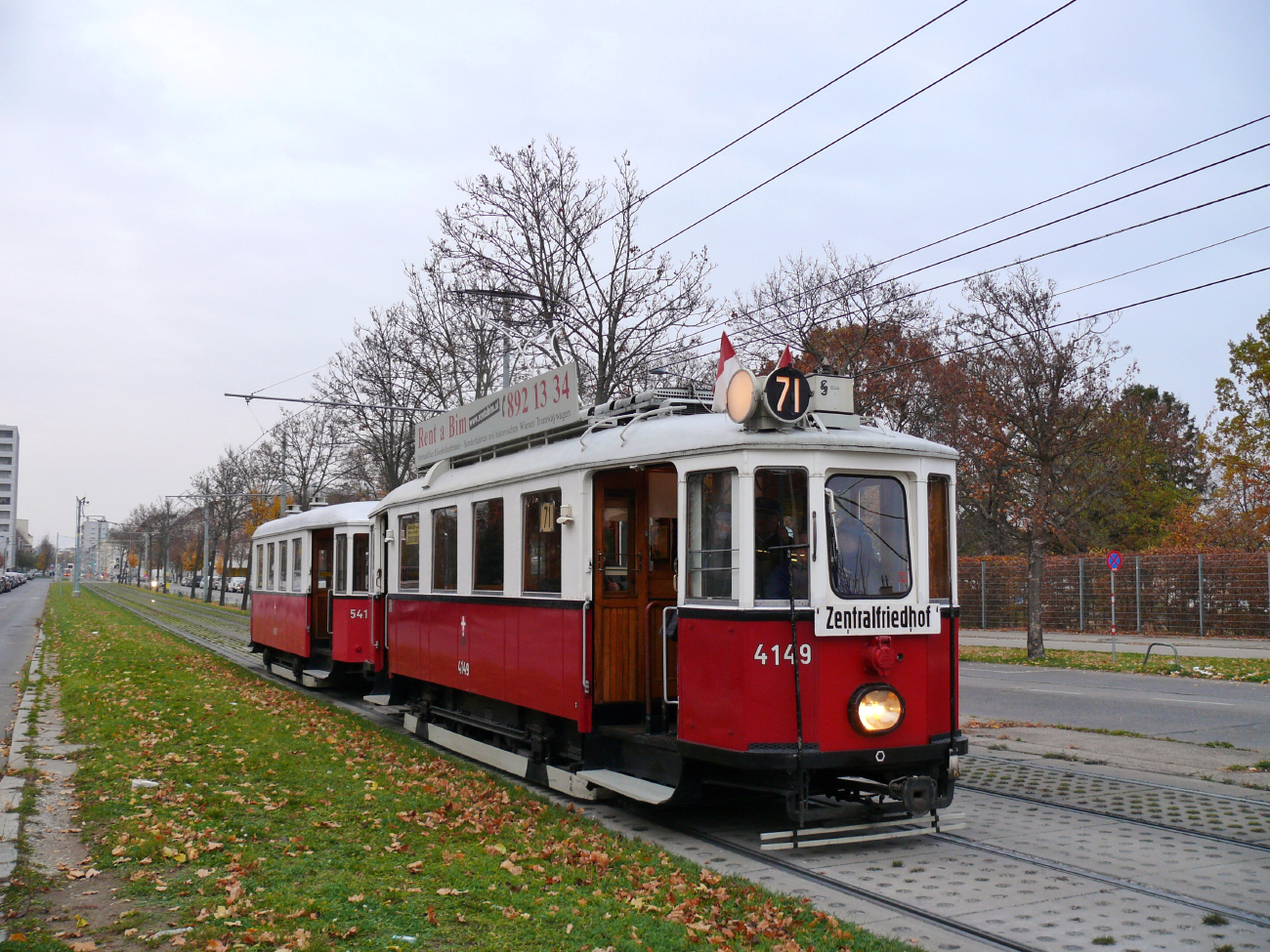 Vienna, Simmering Type M # 4149; Vienna — VEF's 261st excursion — 8 November 2025