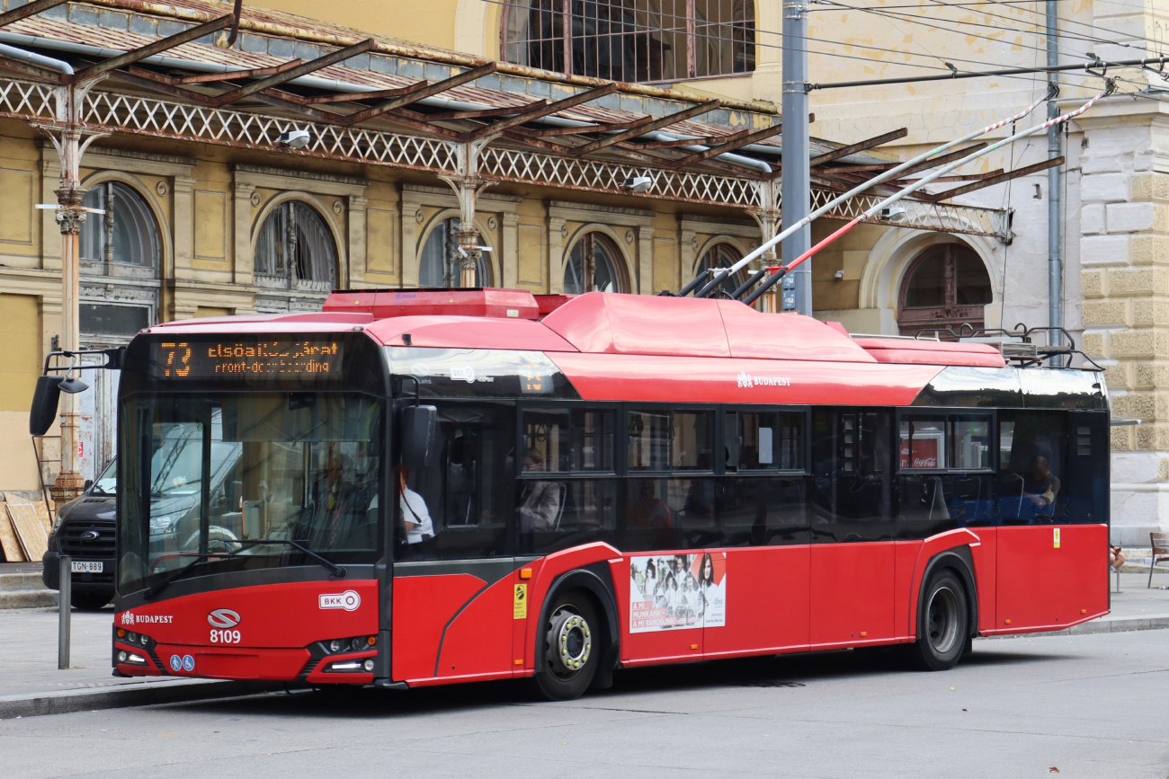 Будапешт, Solaris Trollino IV 12 Škoda № 8109