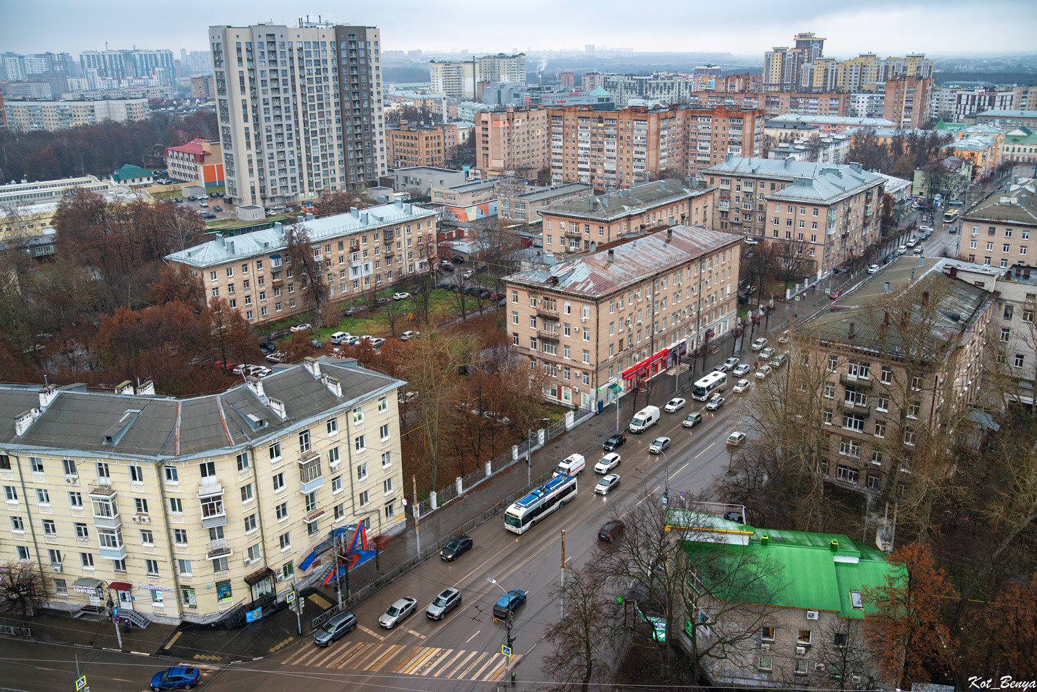 Ryazan — Trolleybus Lines and Infrastructure