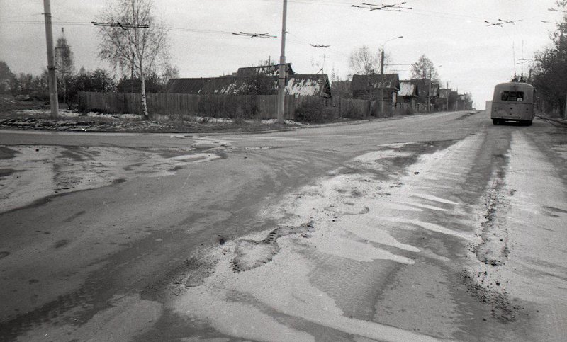 Iževsk — Electric transit lines; Iževsk — Old photos