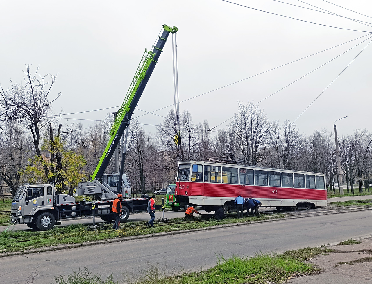 Кривой Рог, 71-605 (КТМ-5М3) № 416