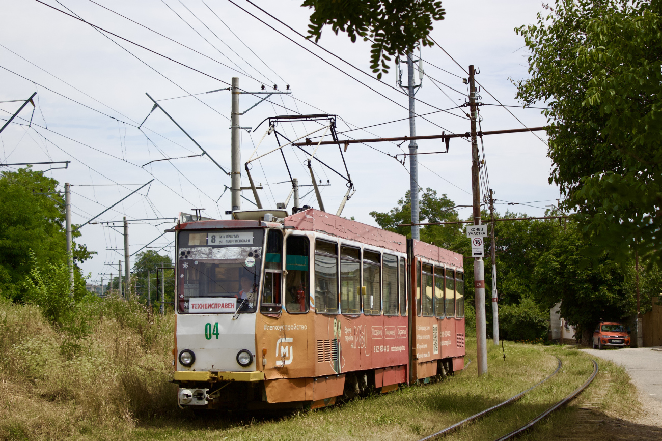 Пятигорск, Tatra KT4D № 04