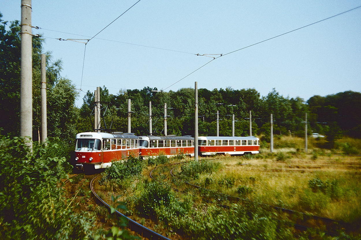 Шверин, Tatra T3D № 209; Шверин — Старые фотографии