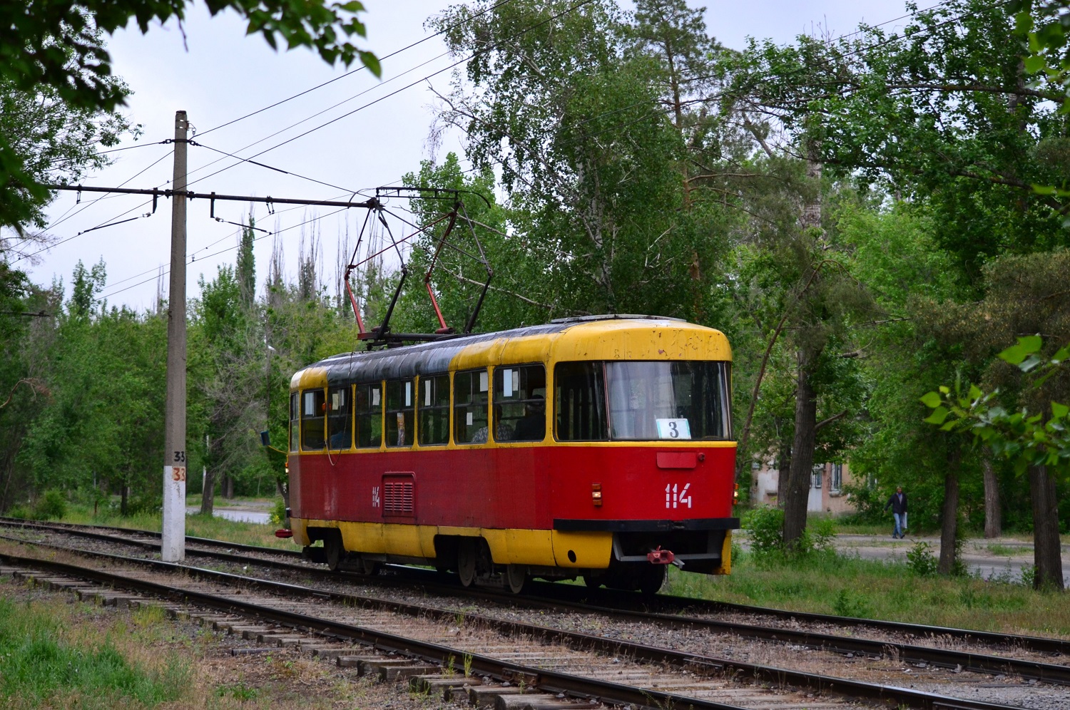 Volzsszkij, Tatra T3SU — 114