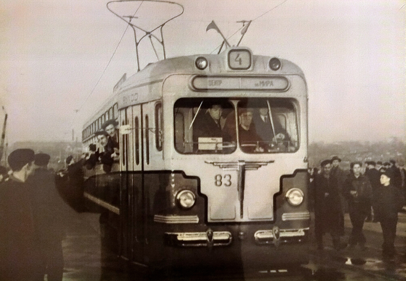 Новосибирск, МТВ-82 № 83; Новосибирск — Исторические фотографии (трамвай)