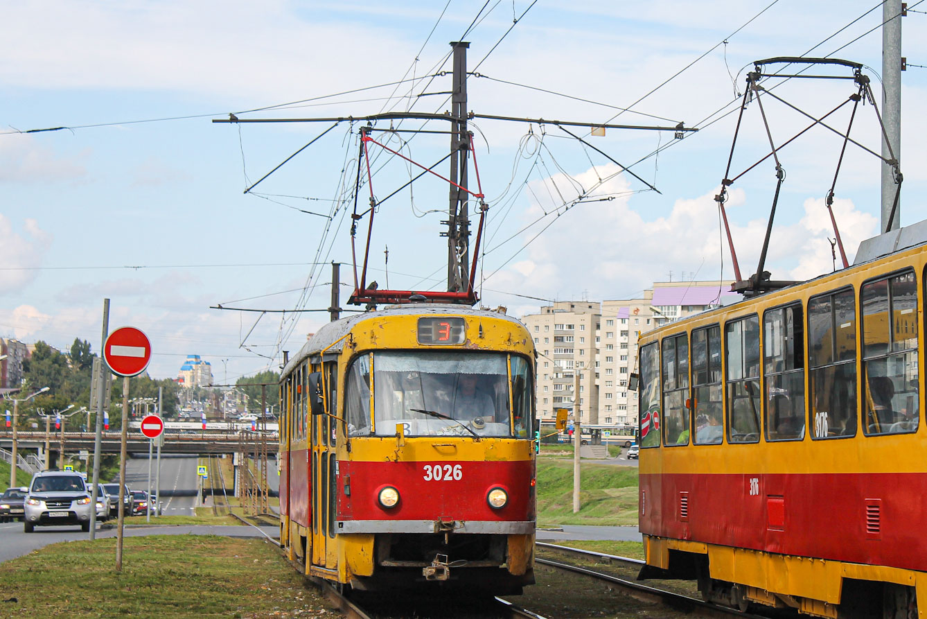 Барнаул, Tatra T3SU № 3026