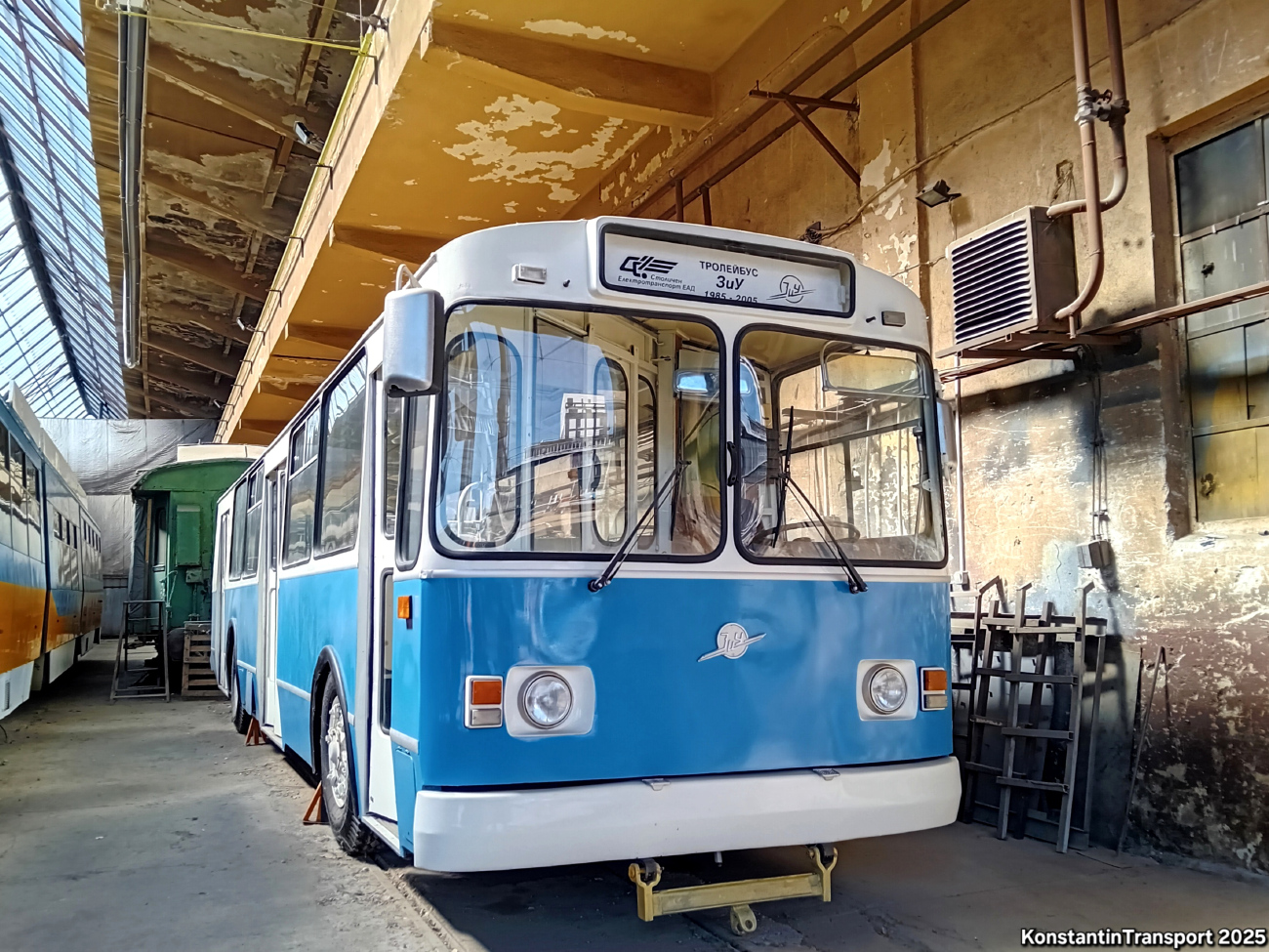Sofia, ZiU-682UP PRB # [1028]; Sofia — Open Day at "Tramkar" on the occasion of European Mobility Week — 22.09.2025