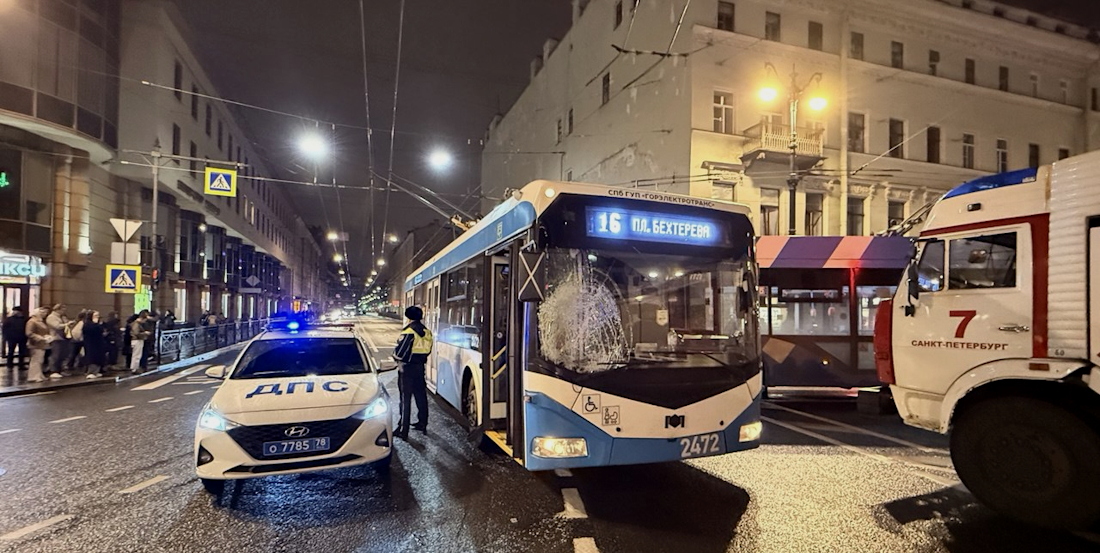 Санкт-Петербург, БКМ 321 № 2472; Санкт-Петербург — Происшествия