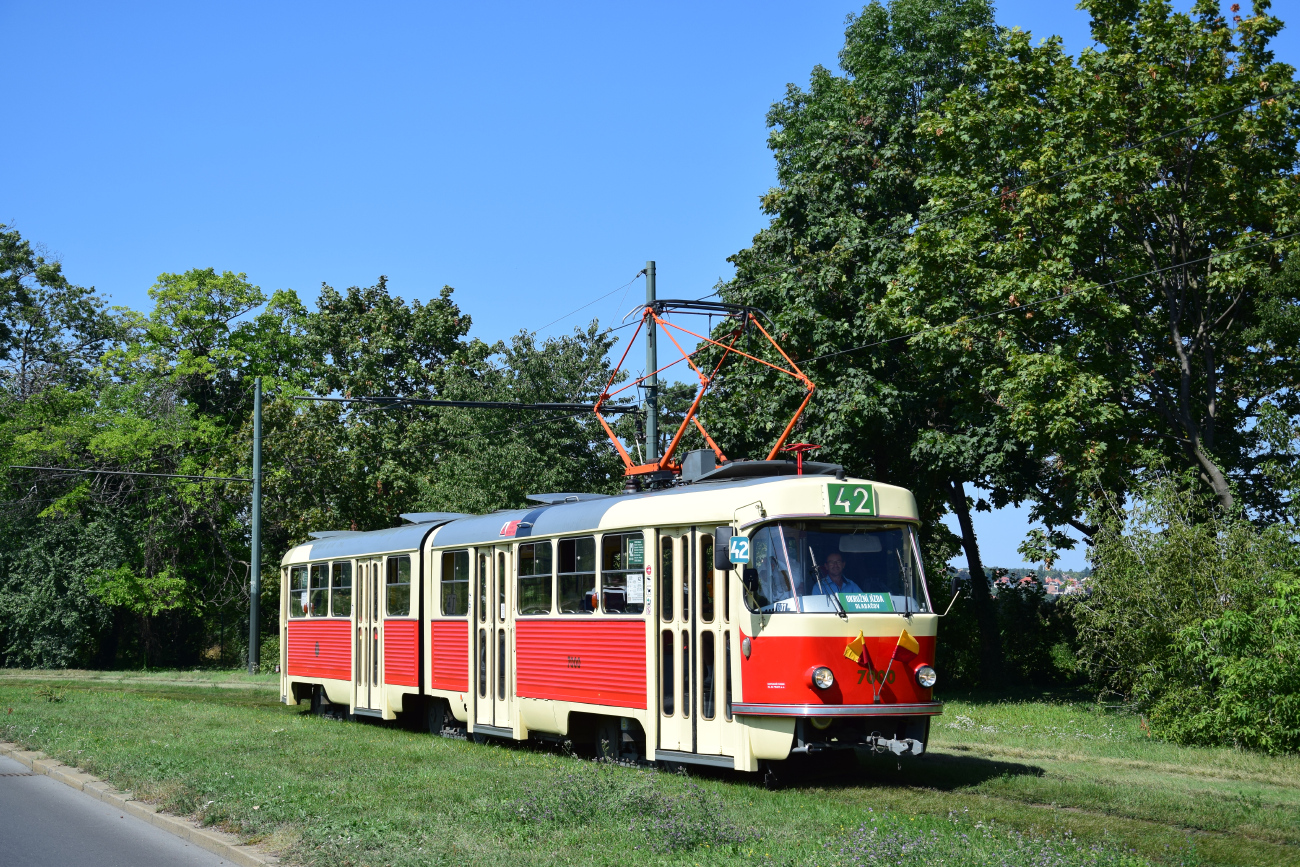 Прага, Tatra K2 № 7000