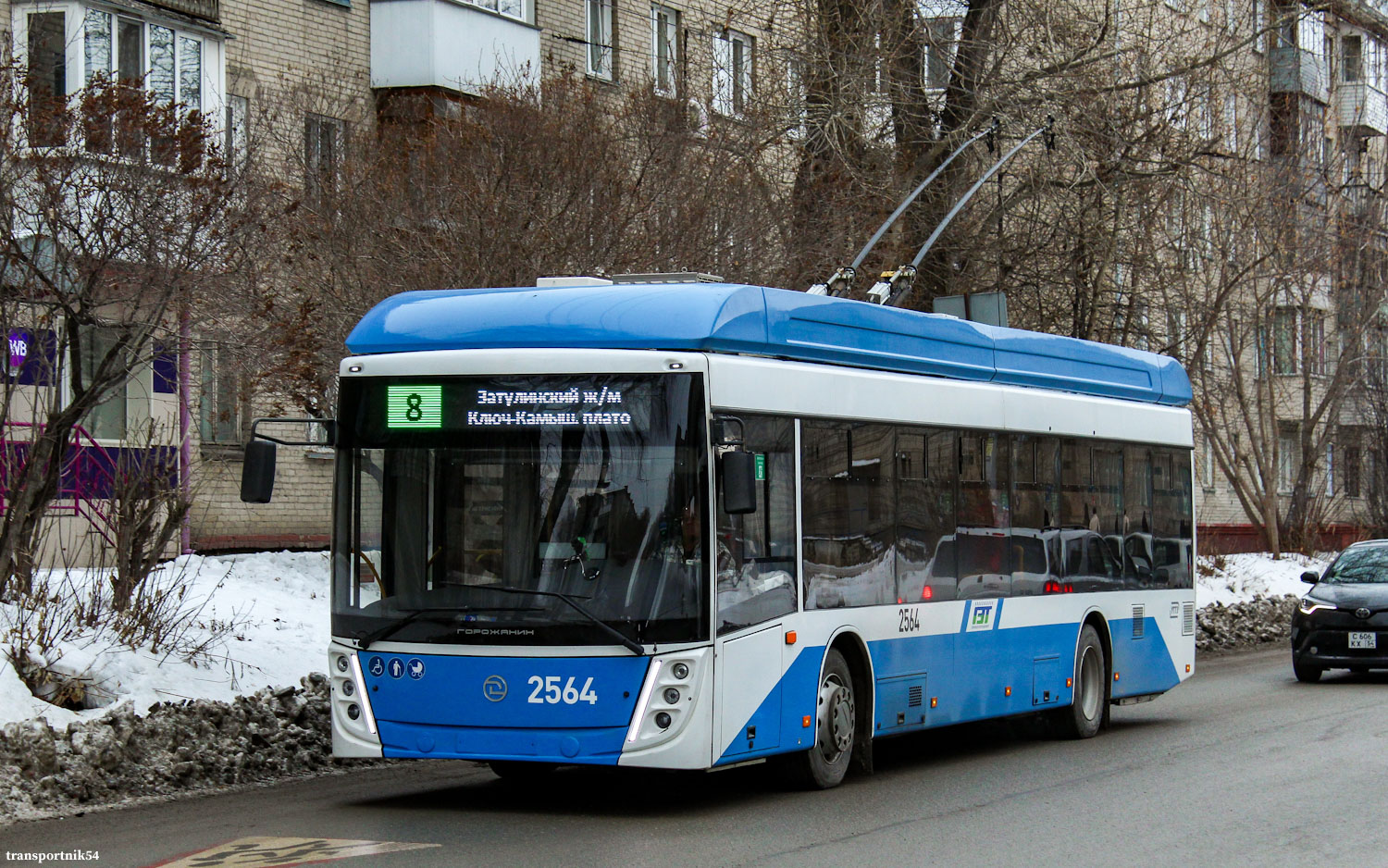 Новосибирск, УТТЗ-6241.01 «Горожанин» № 2564