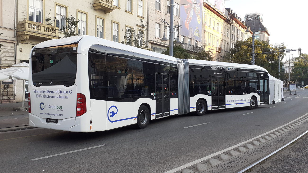 Будапешт, Mercedes-Benz eCitaro G № MA-MB 1435