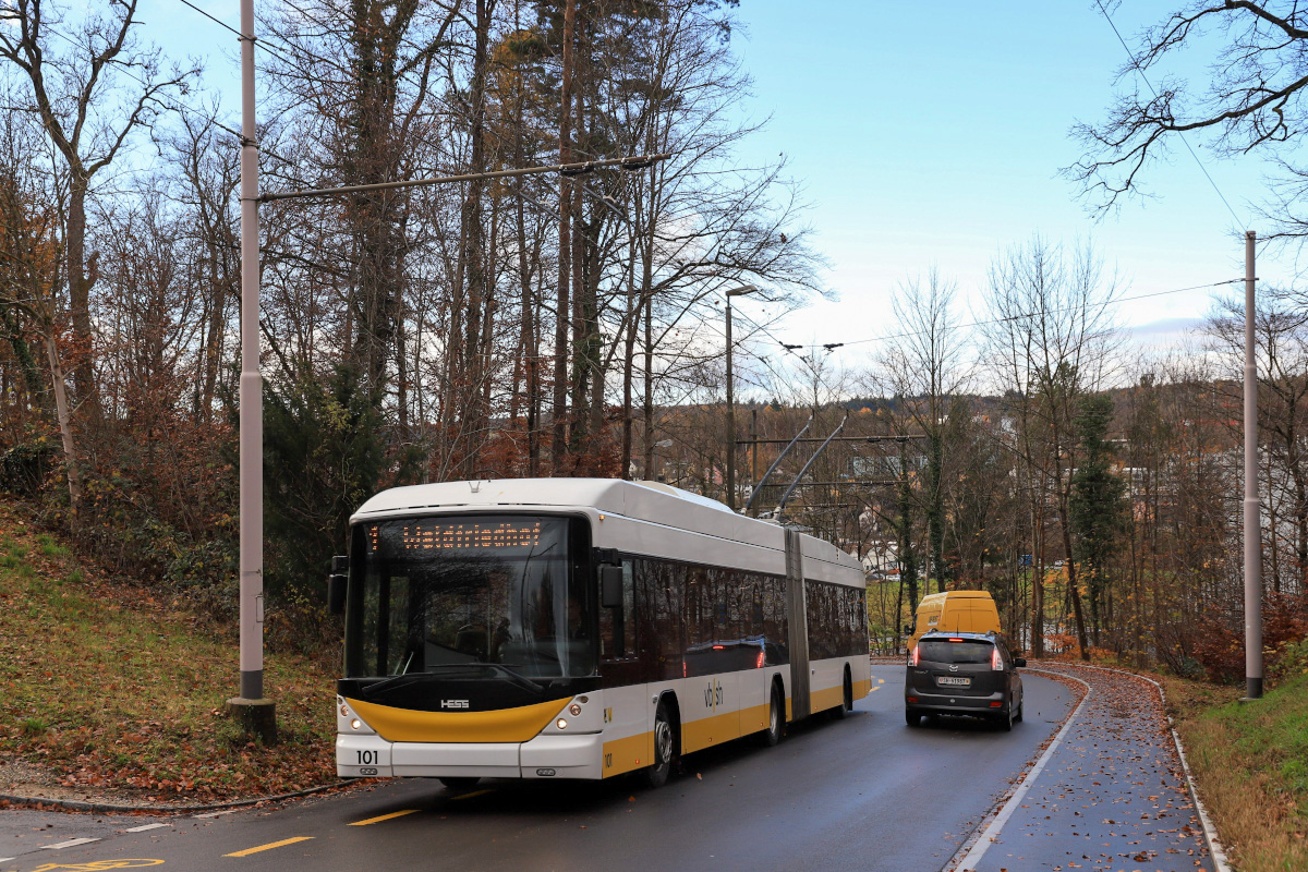 Шаффхаузен, Hess SwissTrolley 3 (BGT-N2C) № 101