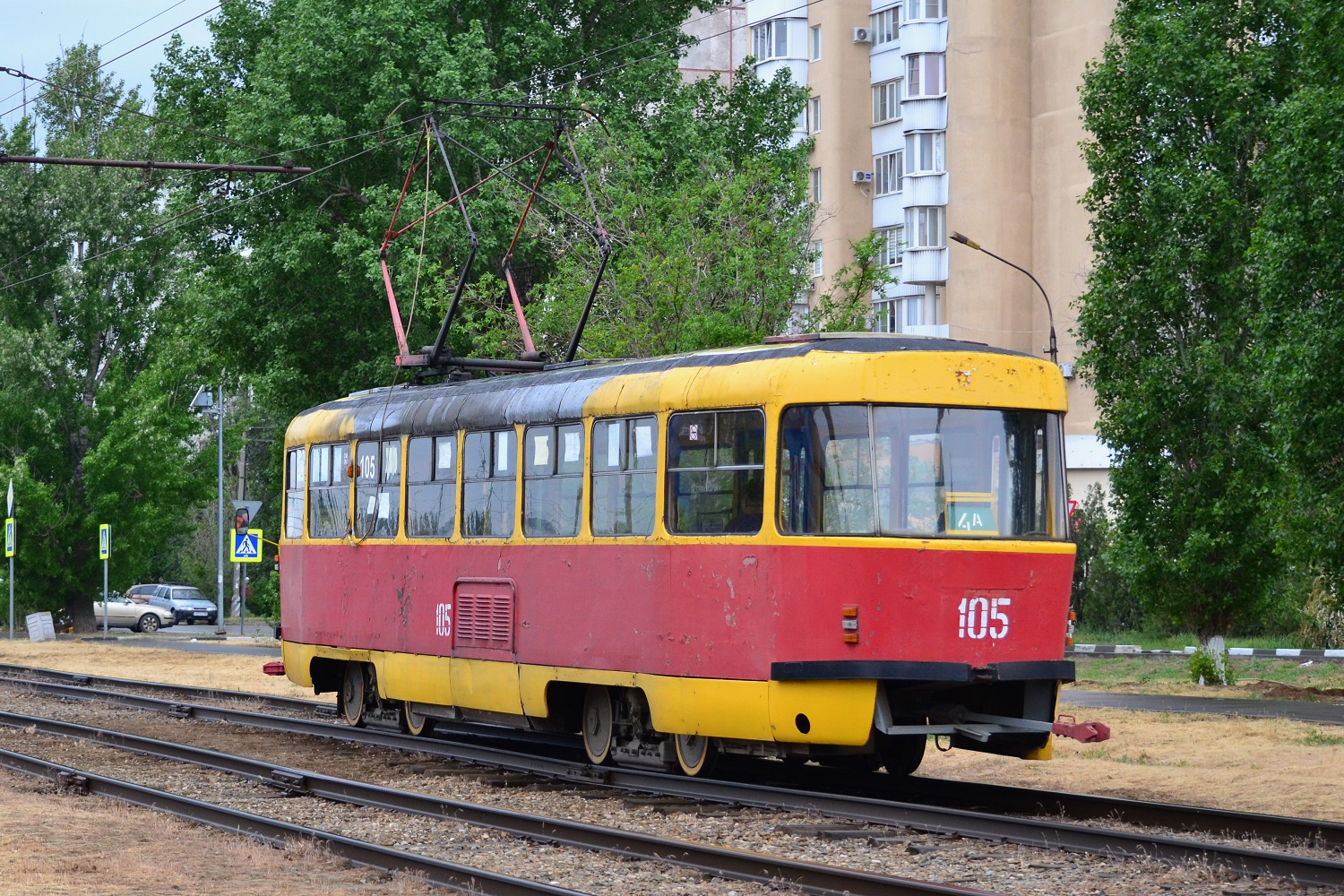 Volžski, Tatra T3SU № 105