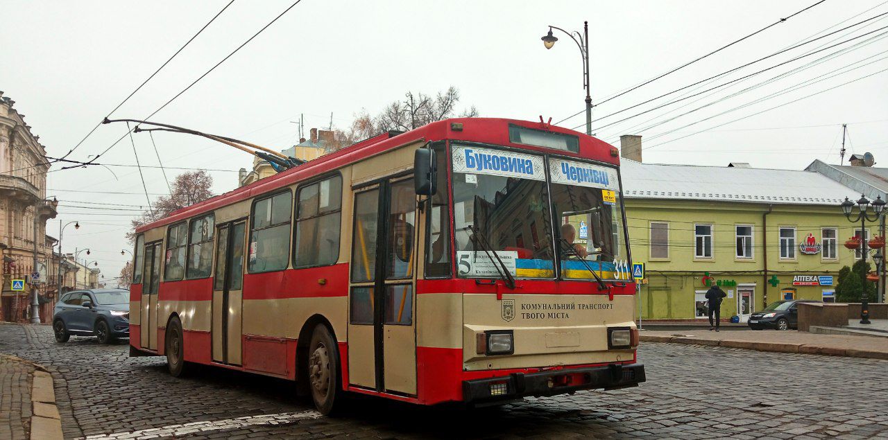 Черновцы, Škoda 14Tr11/6 № 311