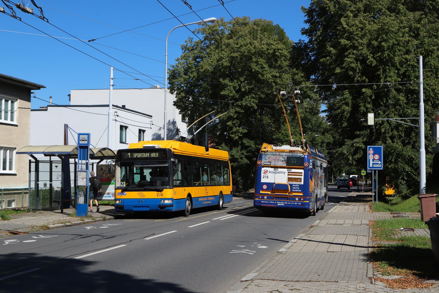 Злин, Škoda 24Tr Irisbus Citybus № 210; Злин, Škoda 24Tr Irisbus Citelis № 215