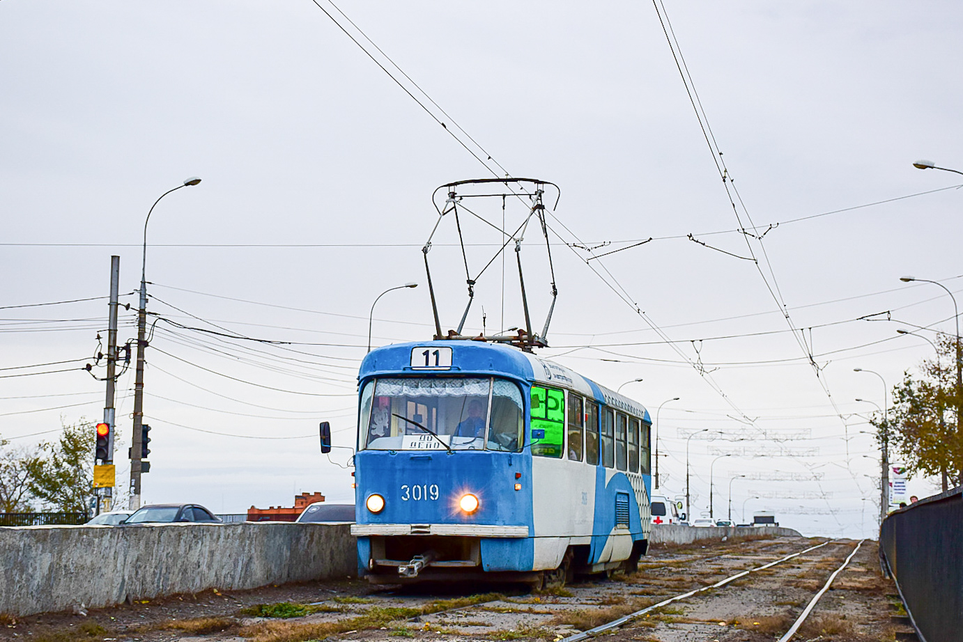 Volgograd, Tatra T3SU (2-door) N°. 3019