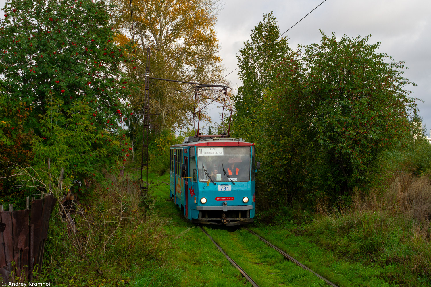 Jekatyerinburg, Tatra T6B5SU — 731