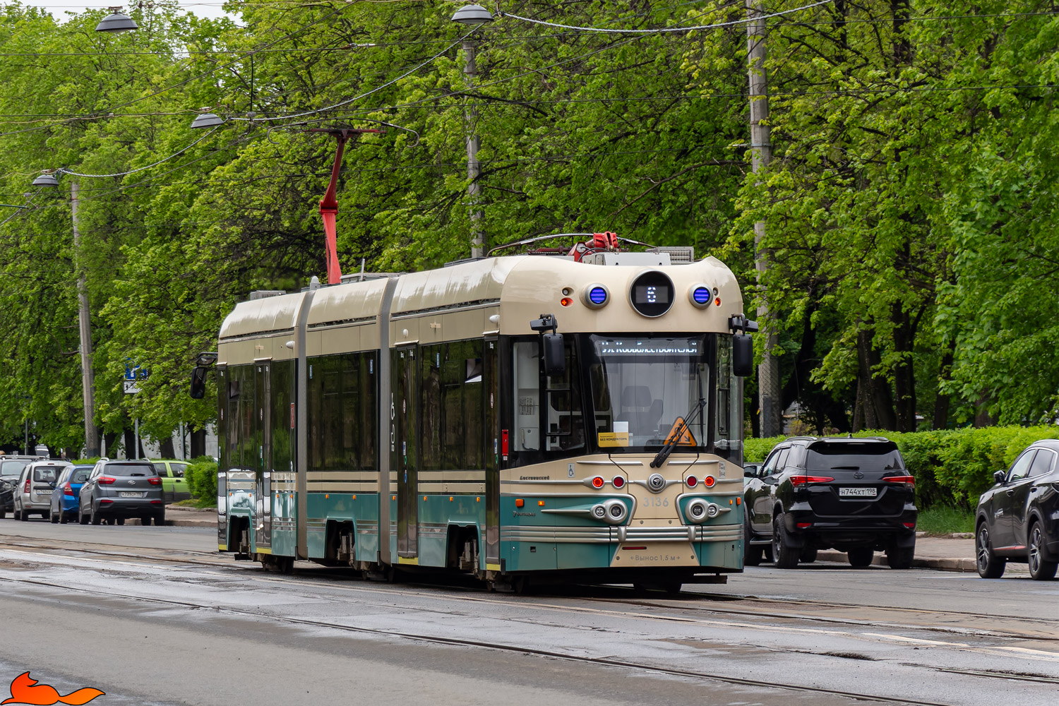 Санкт-Петербург, 71-431Р «Достоевский» № 3136