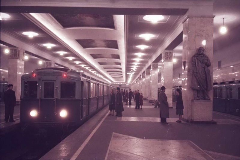 Moscow — Metro — Vehicles — Type A/B; Moscow — Metro — [3] Arbatsko-Pokrovskaya Line
