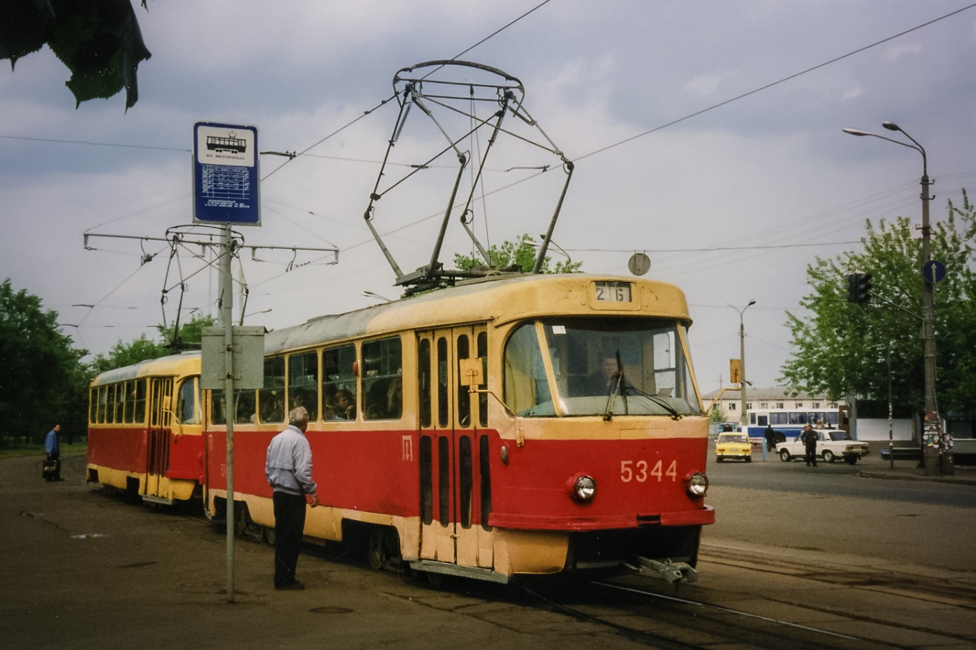 Киев, Tatra T3SU (двухдверная) № 5344; Киев — Исторические фотографии