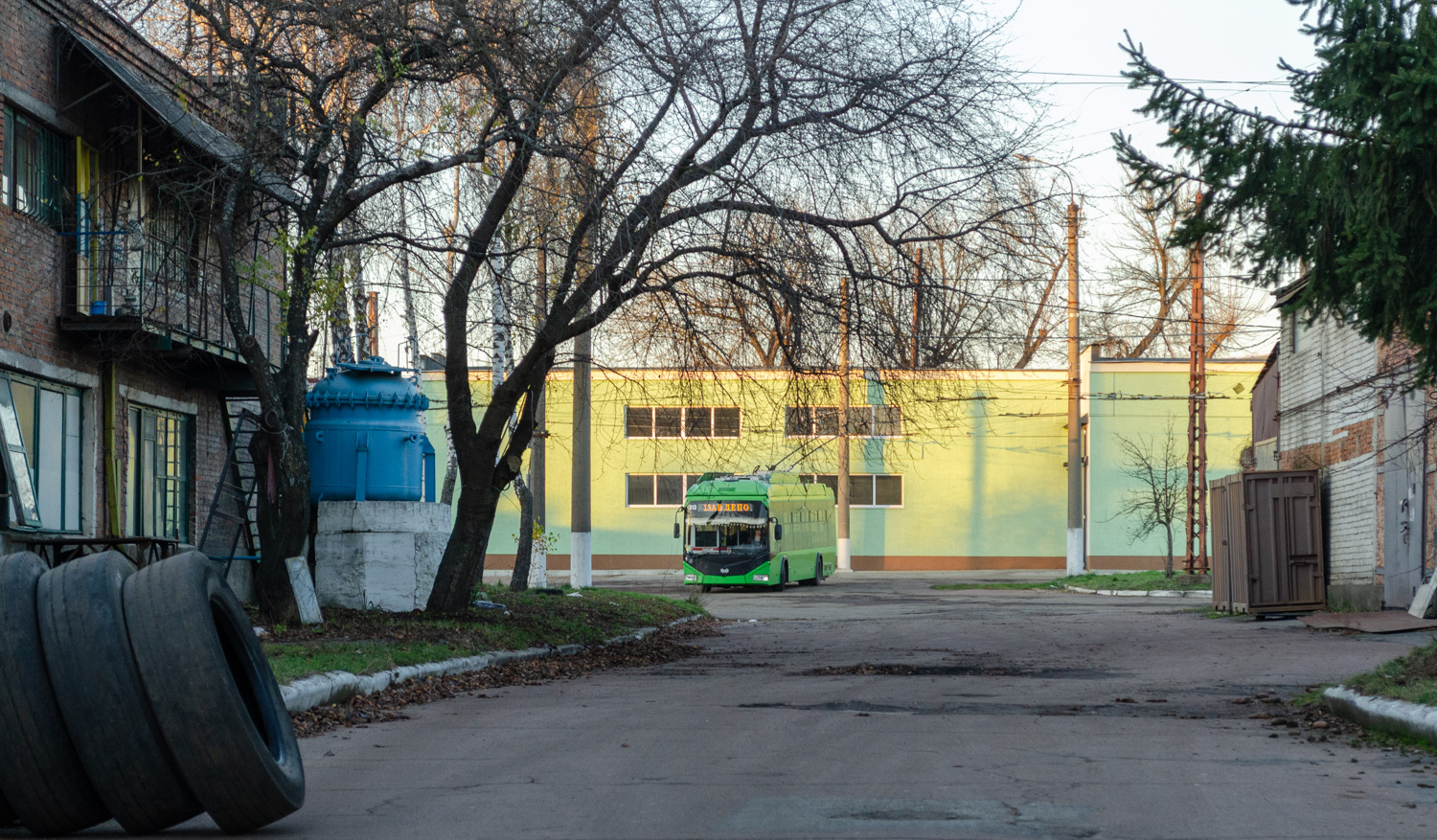 Jîtomîr — Miscellaneous photos; Jîtomîr — Tram and Trolleybus Lines and Infrastructure