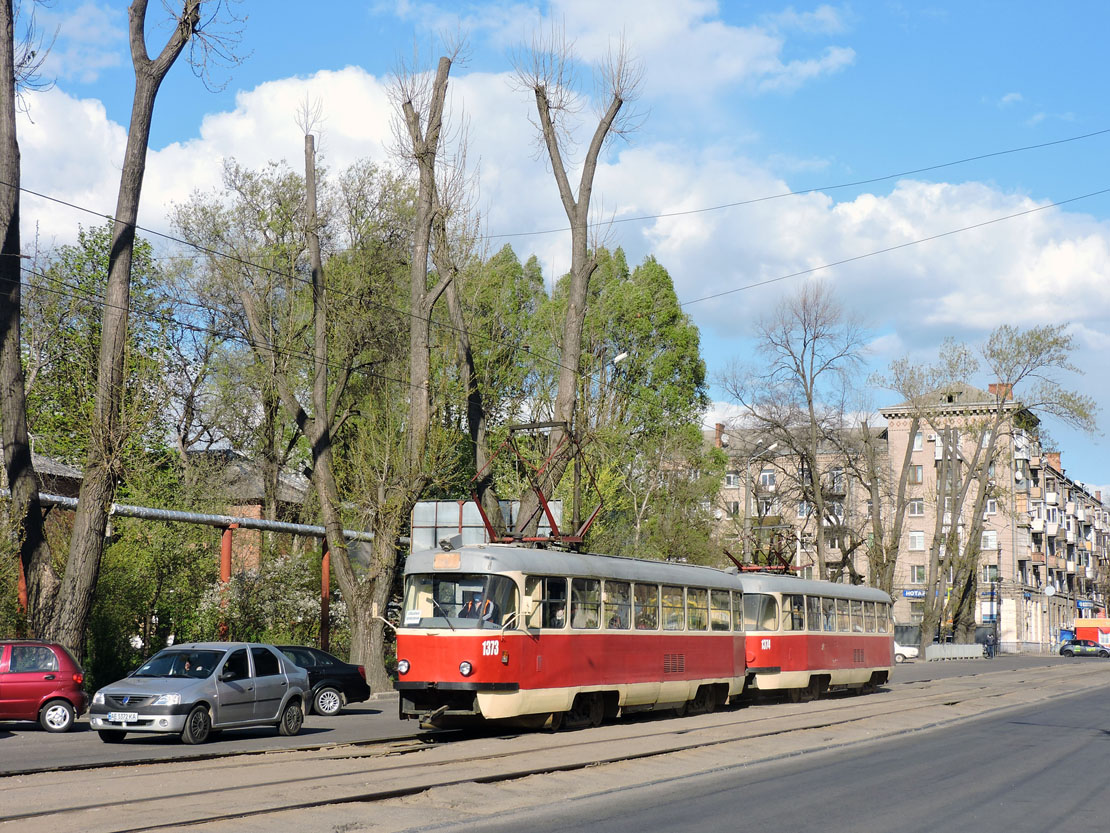 Днепр, Tatra T3SU № 1373