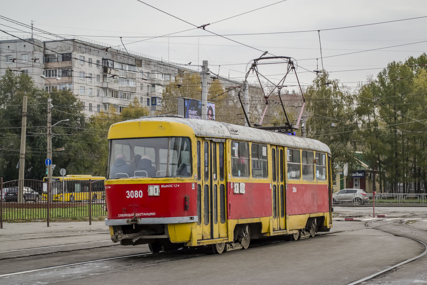 Барнаул, Tatra T3SU № 3080