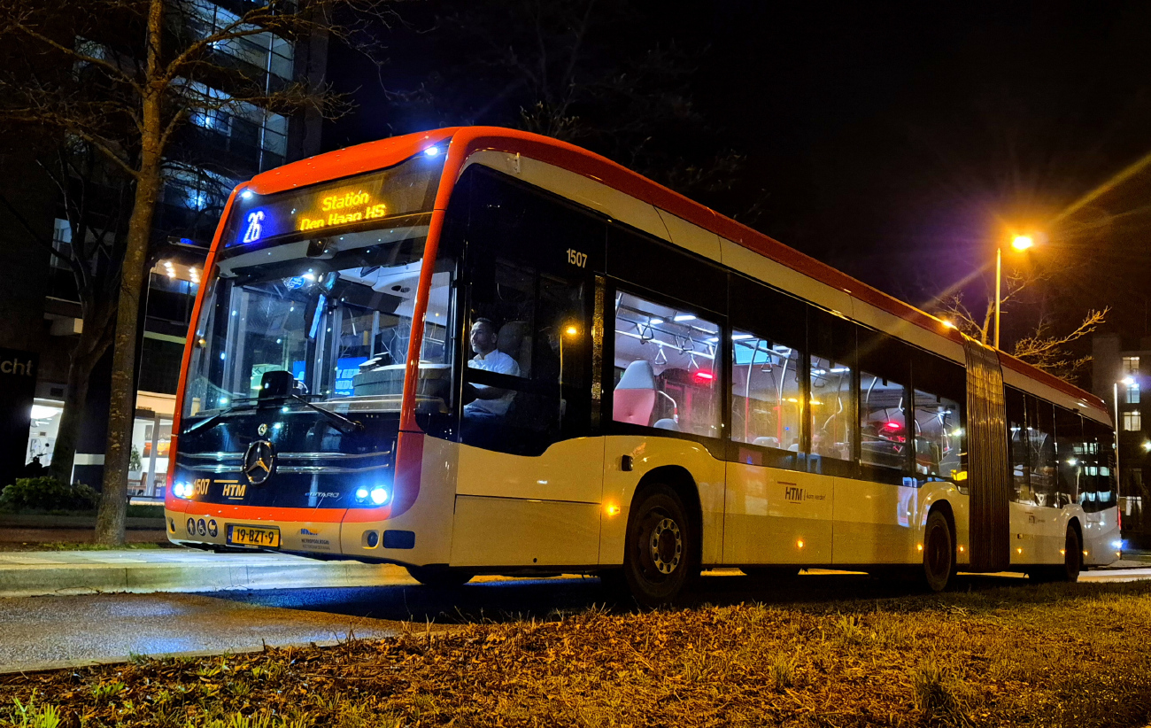 Гаага, Mercedes-Benz eCitaro G № 1507