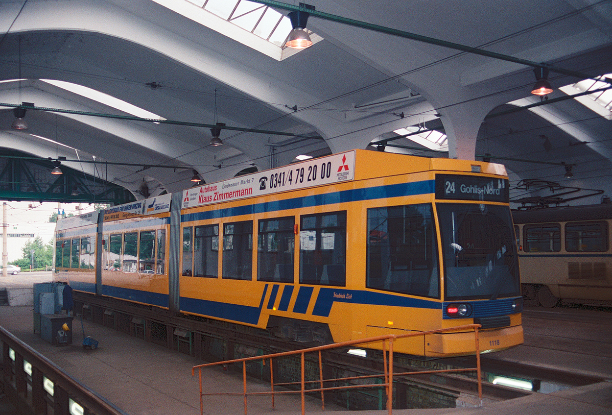 Лейпциг, DWA NGT8 № 1118; Лейпциг — Старые фотографии