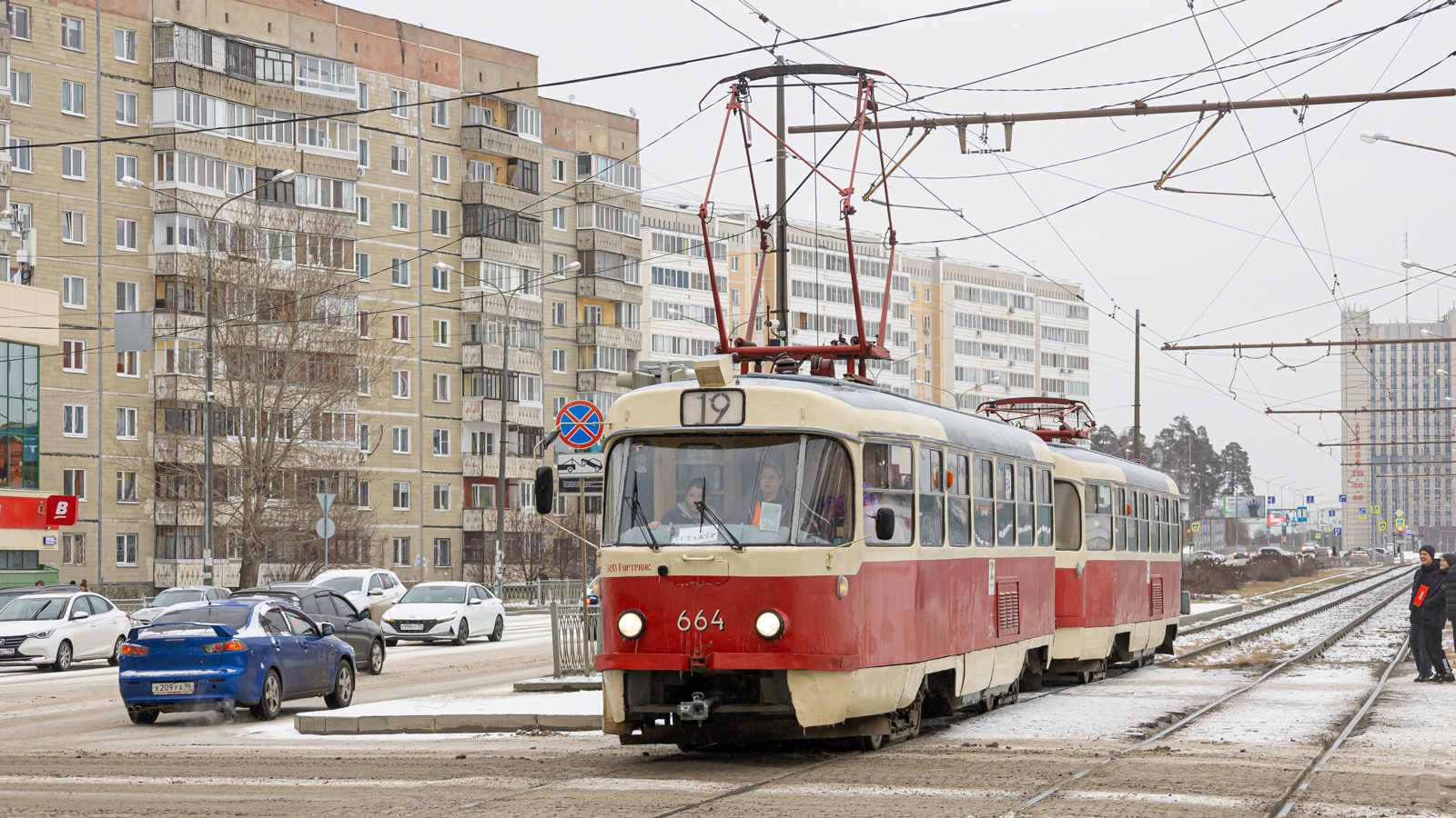 Екатеринбург, Tatra T3SU № 664