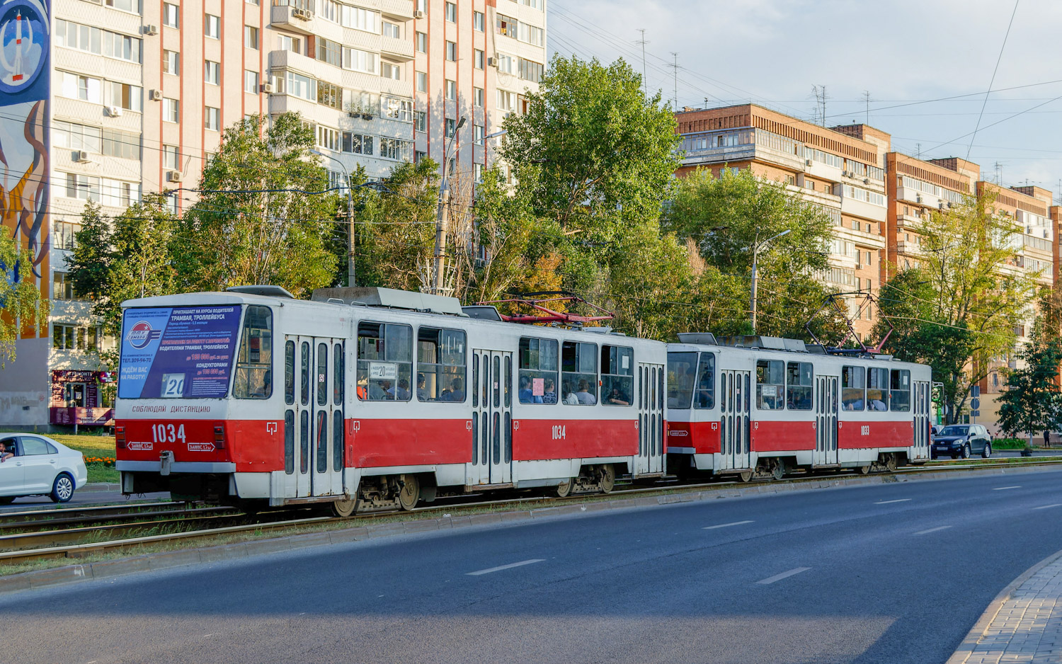 Самара, Tatra T6B5SU № 1034