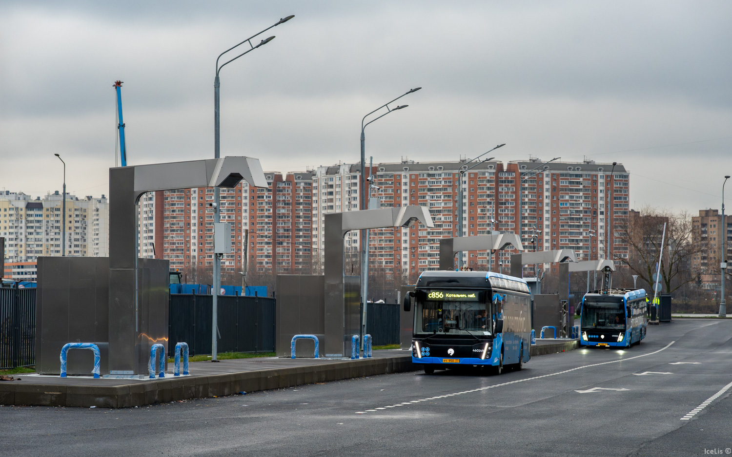 Москва, ЛиАЗ-6274 № 460149; Москва — Конечные станции и кольца