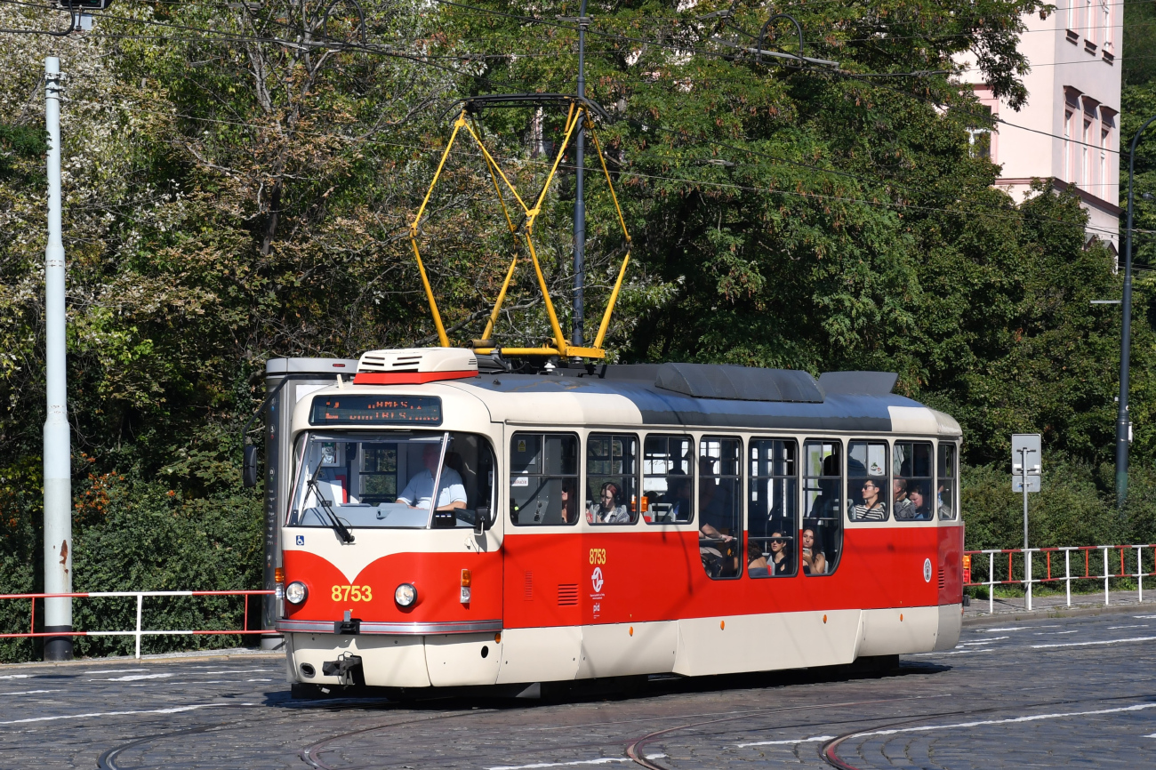 Прага, Tatra T3R.PLF № 8753