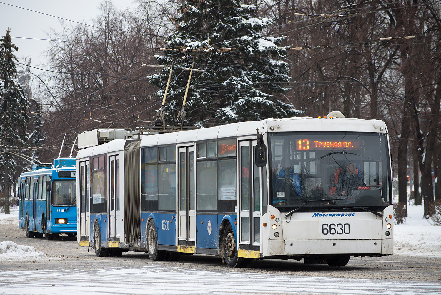Москва, Тролза-6206.01 «Мегаполис» № 6630