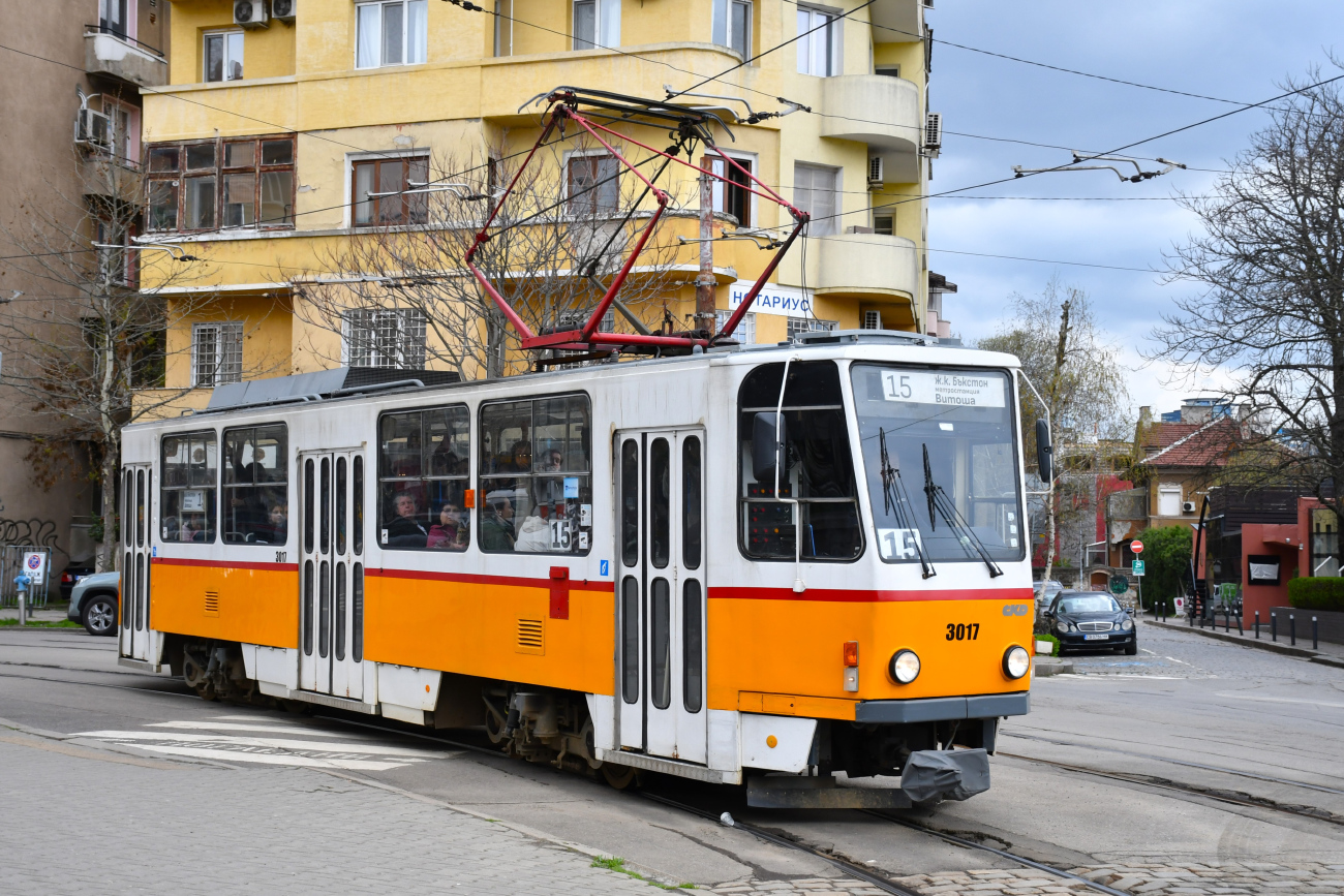 София, Tatra T6A2B № 3017