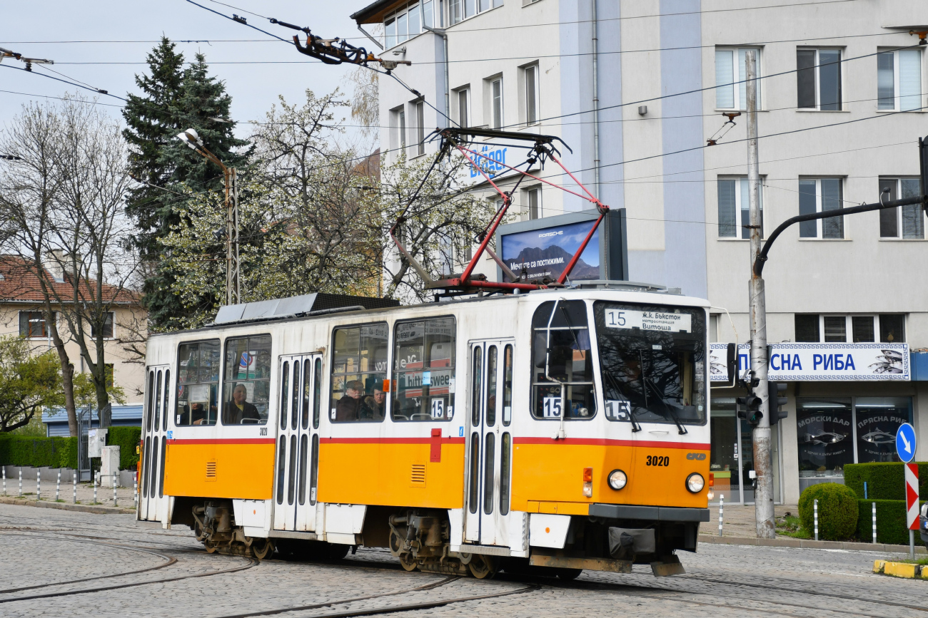 София, Tatra T6A2B № 3020