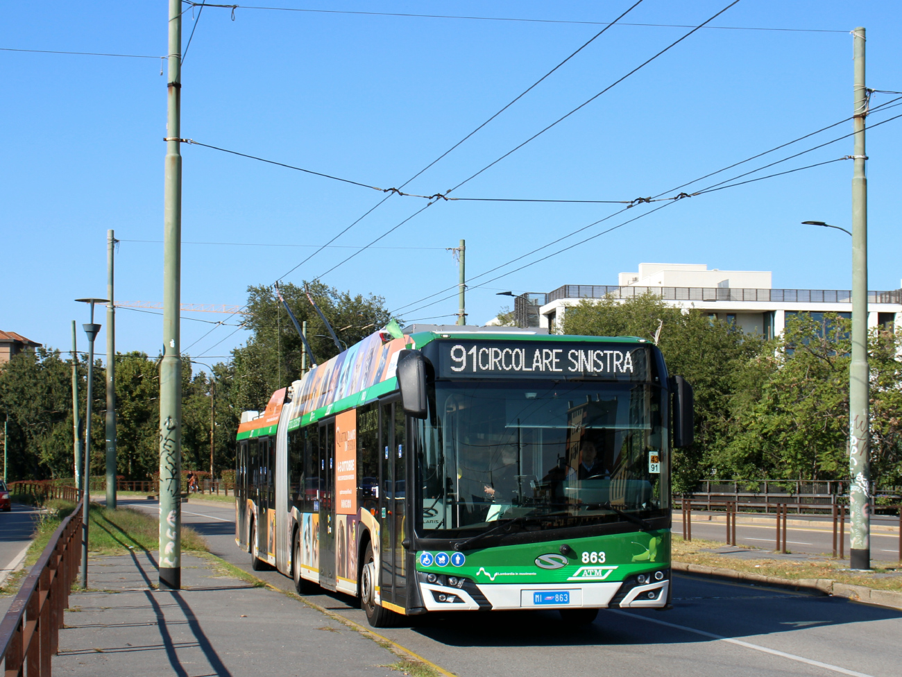 Милан, Solaris Trollino IV 18 Kiepe № 863