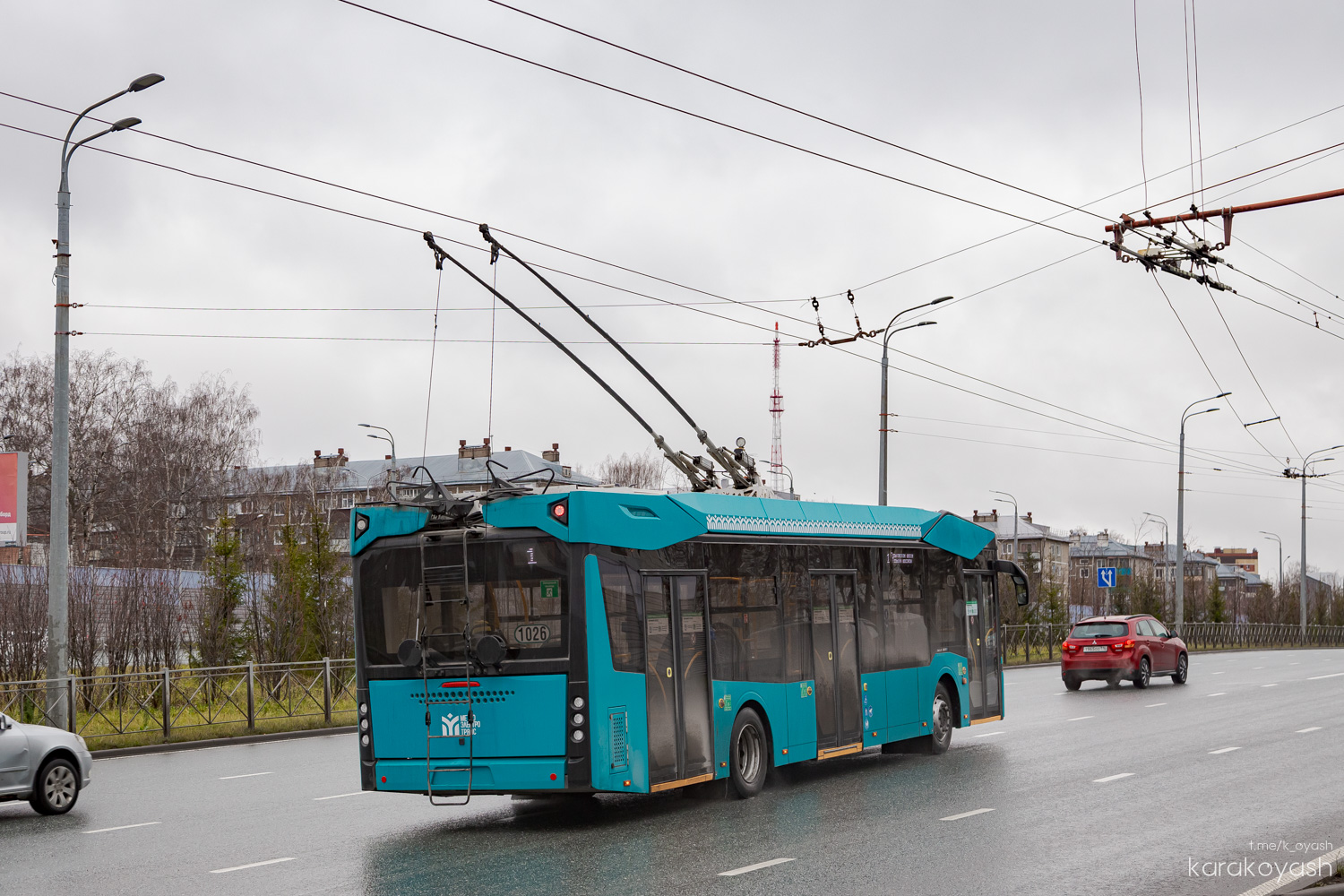 Казань, МАЗ-303Т22 № 1026