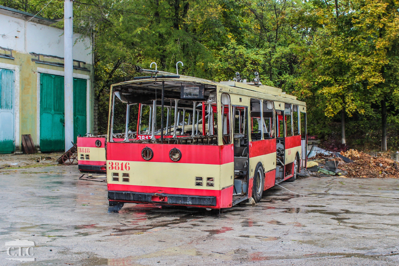 Chișinău, Škoda 14TrDT/6M № 3816