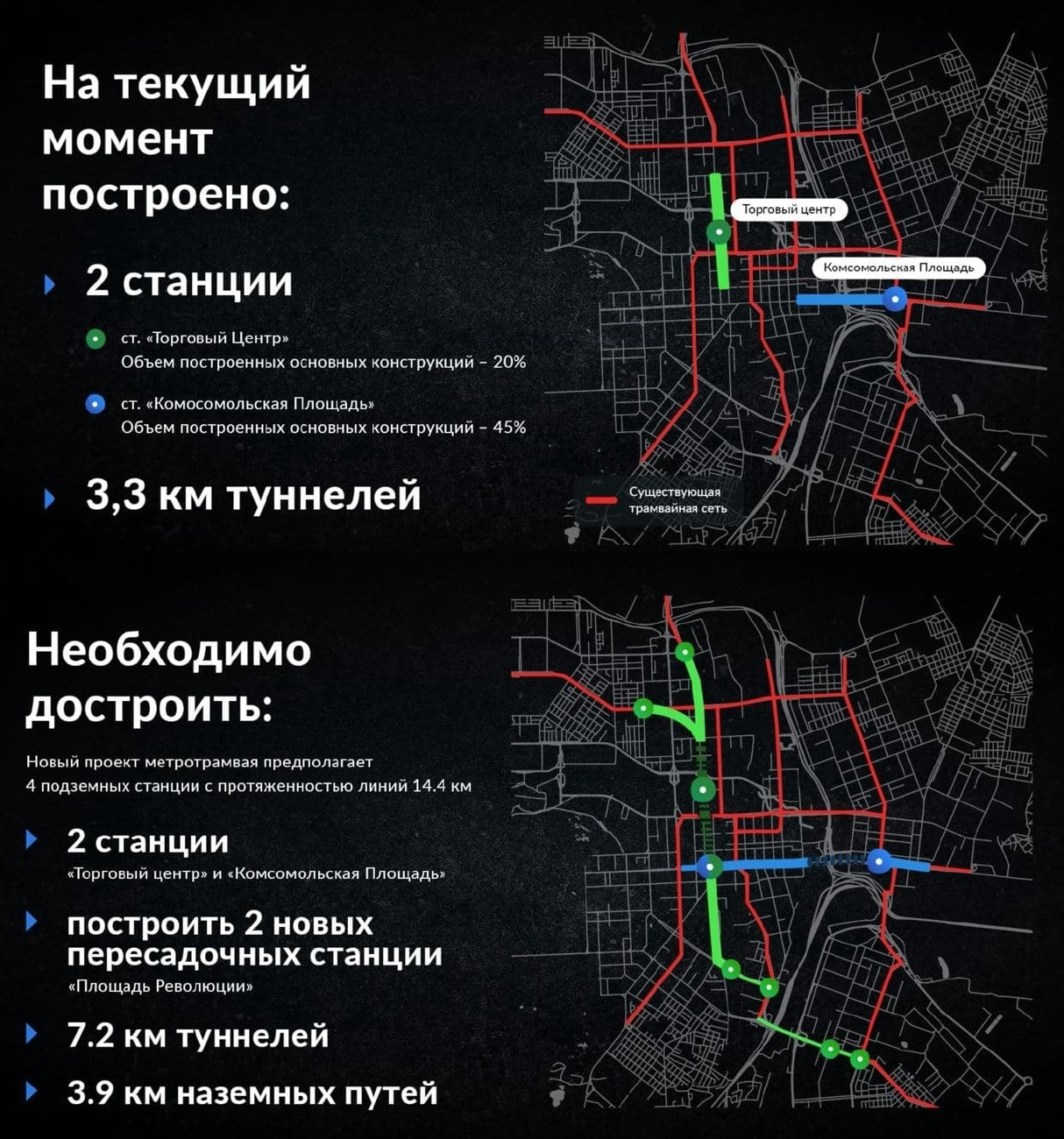 Челябинск — Проект и строительство метротрама; Челябинск — Схемы