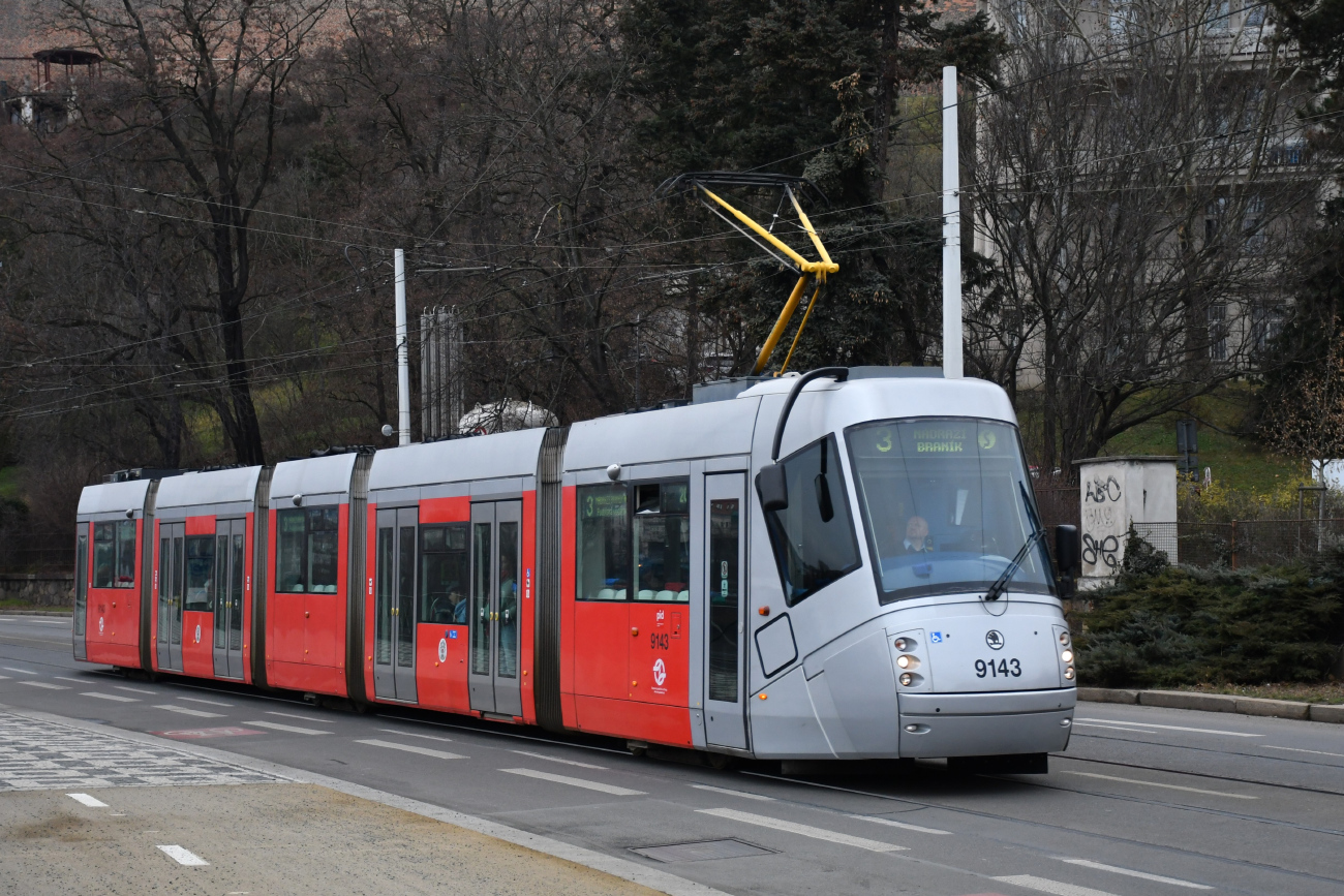 Прага, Škoda 14T Elektra № 9143