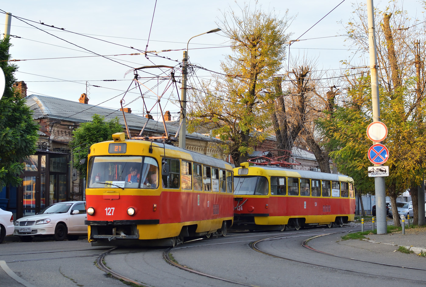 Краснодар, Tatra T3SU № 127