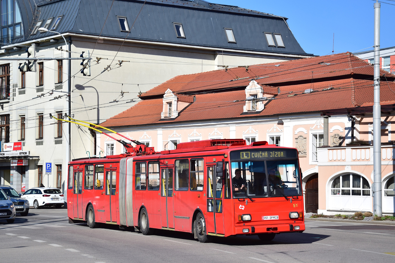 Ческе-Будеёвице, Škoda 15Tr13/7M № 51