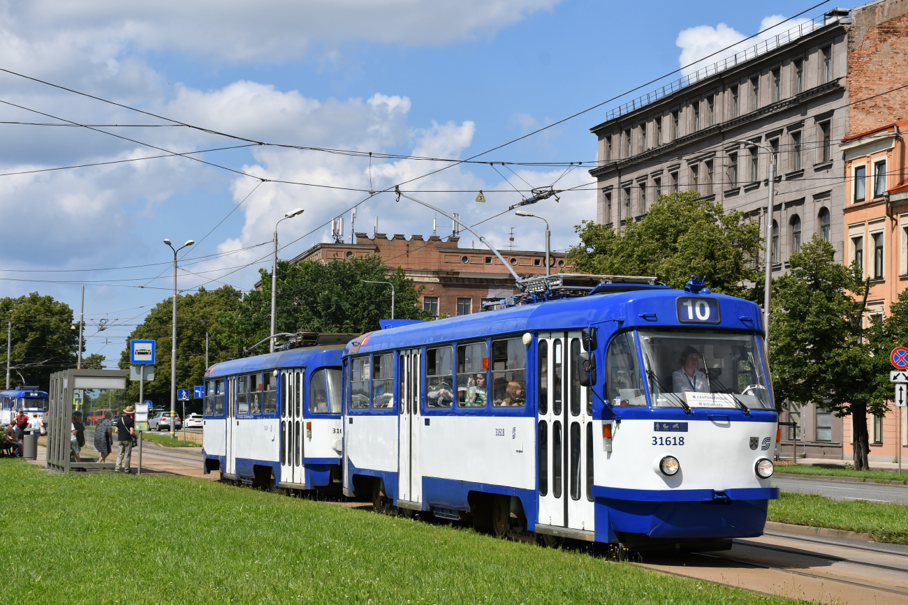 Рига, Tatra T3A № 31618