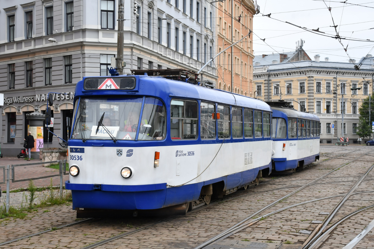 Рига, Tatra T3A № 30536