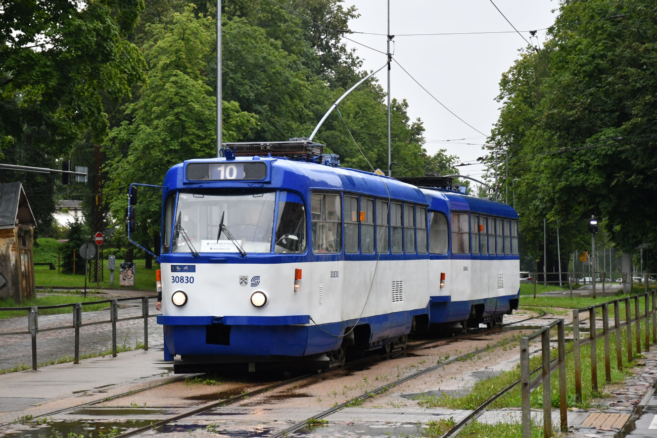 Riga, Tatra T3A N°. 30830