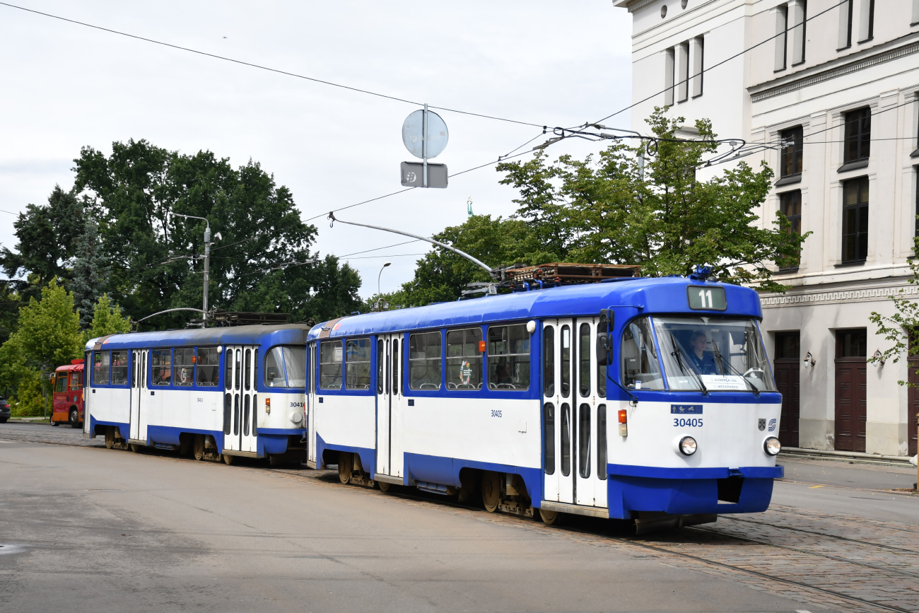 Рига, Tatra T3A № 30405