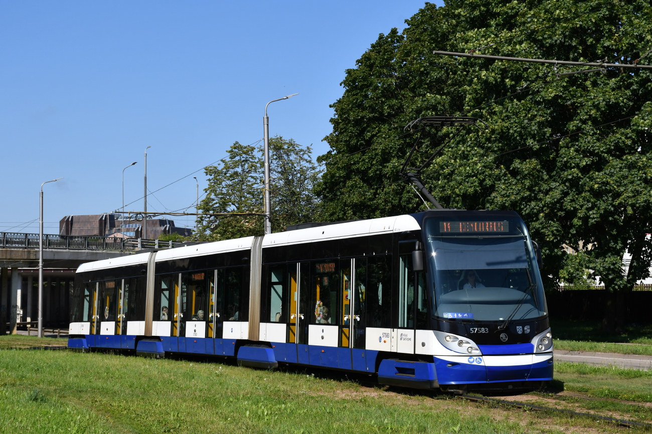 Рига, Škoda 15T2 ForCity Alfa Riga № 57583