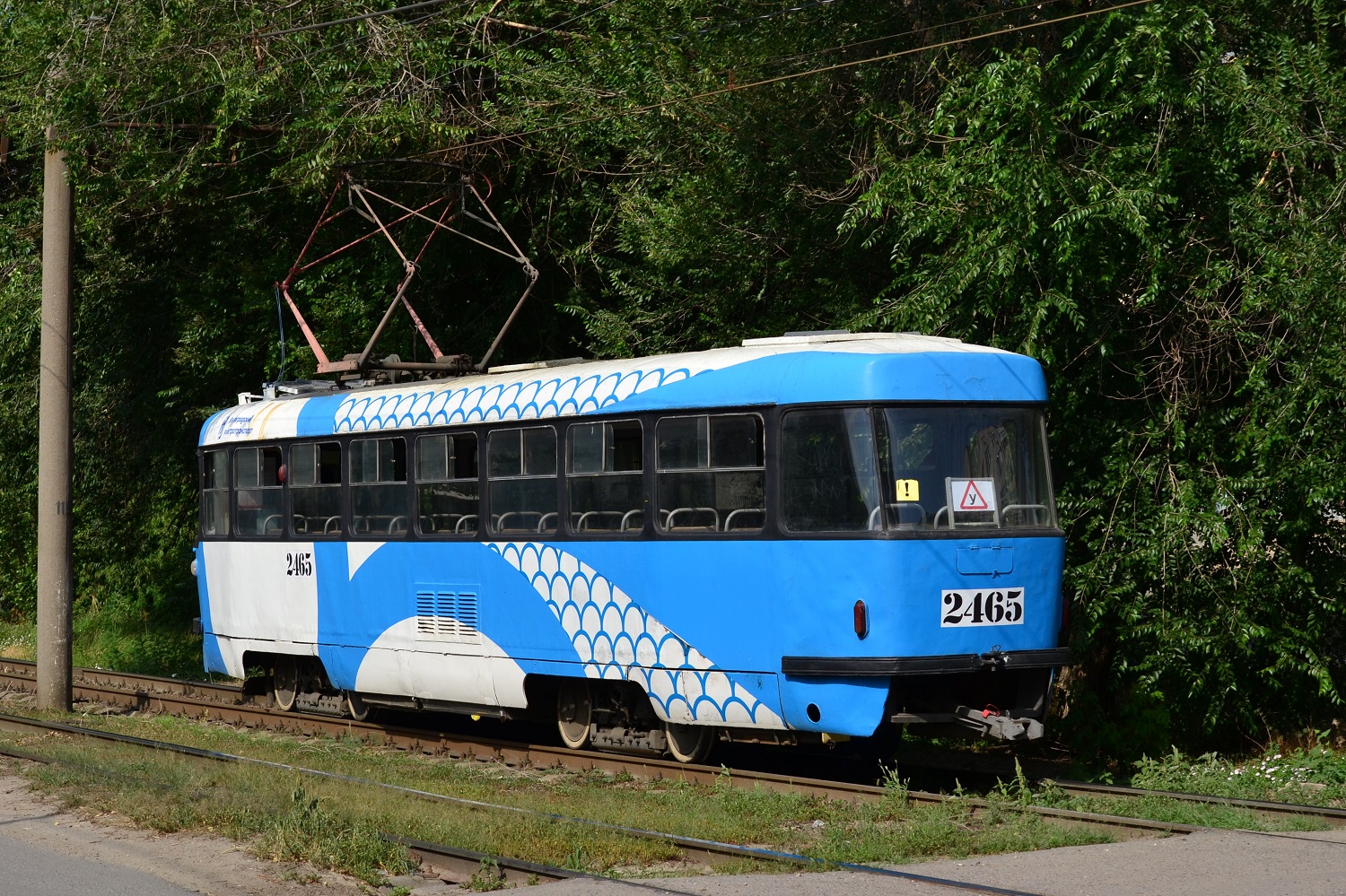 Волгоград, Tatra T3SU (двухдверная) № 2465